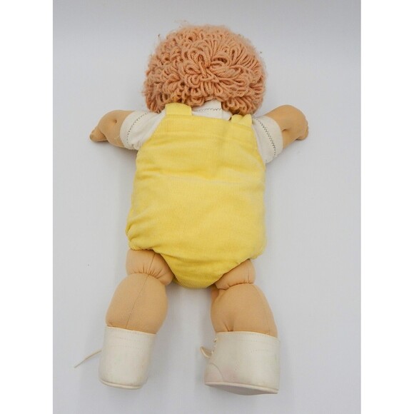 Cabbage Patch Doll First Tooth 1985 LT Brown Hair Blue Eyes - Picture 4 of 16